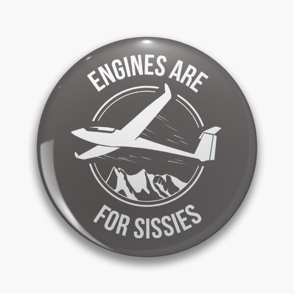 Artikelvorschau, Engines Are For Sissies Segelflug Soaring Glider Sailplane Tee entworfen und verkauft von stearman.