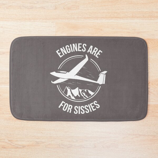 Item preview, Engines Are For Sissies Segelflug Soaring Glider Sailplane Tee designed and sold by stearman.
