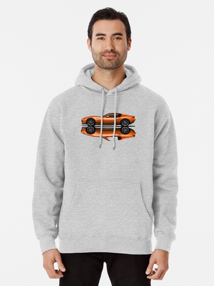 My drawing of the open and closed 30th Anniversary roadster coupe fastback sports car Pullover Hoodie