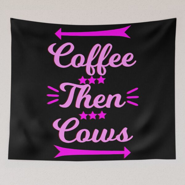 Item preview, Coffee Then Cows designed and sold by KawaiiKraze ..