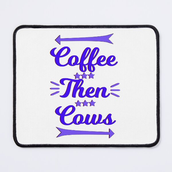Item preview, Coffee Then Cows designed and sold by KawaiiKraze ..