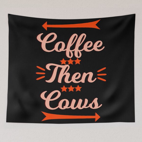 Item preview, Coffee Then Cows designed and sold by KawaiiKraze ..