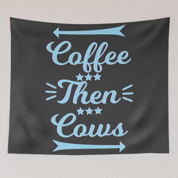 Item preview, Coffee Then Cows designed and sold by KawaiiKraze ..