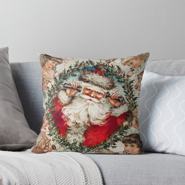 Item preview, L.Prang & Co-Santa Claus on string phones  designed and sold by SpicyAmbition.