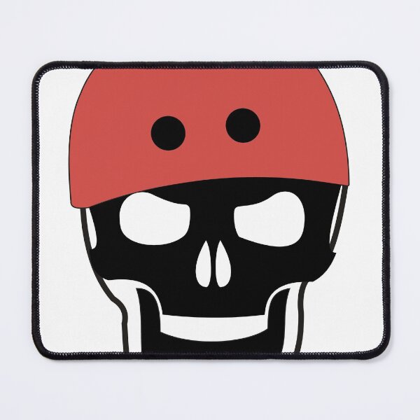 Item preview, Skull in red helmet designed and sold by xtrancer.