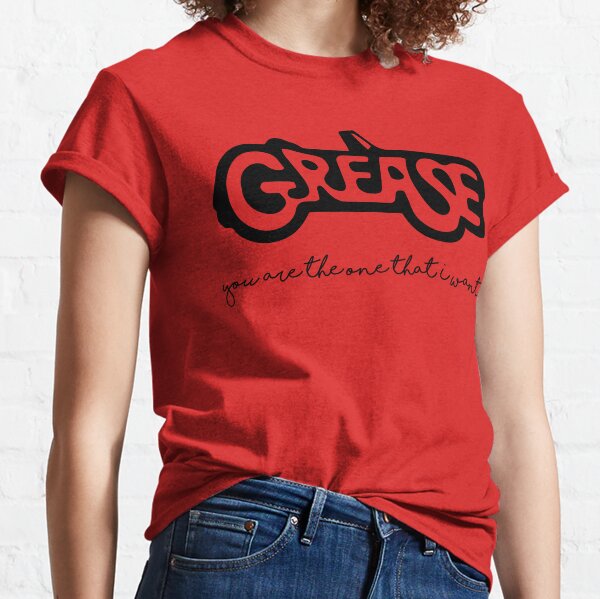 Tee shirt grease femme hot sale