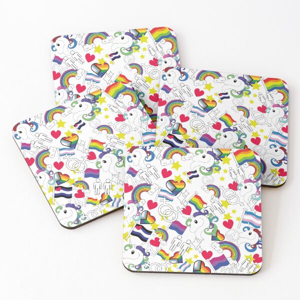 Item preview, Pride pop print  designed and sold by RooneyToon.