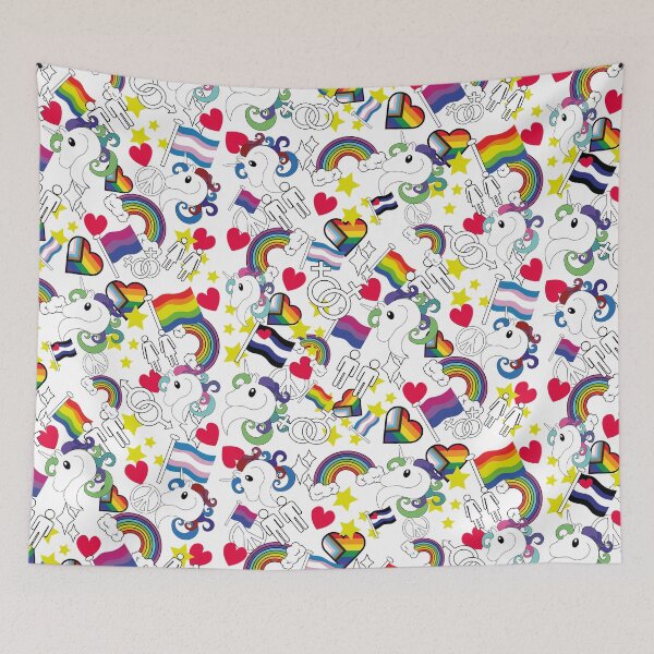 Item preview, Pride pop print  designed and sold by RooneyToon.