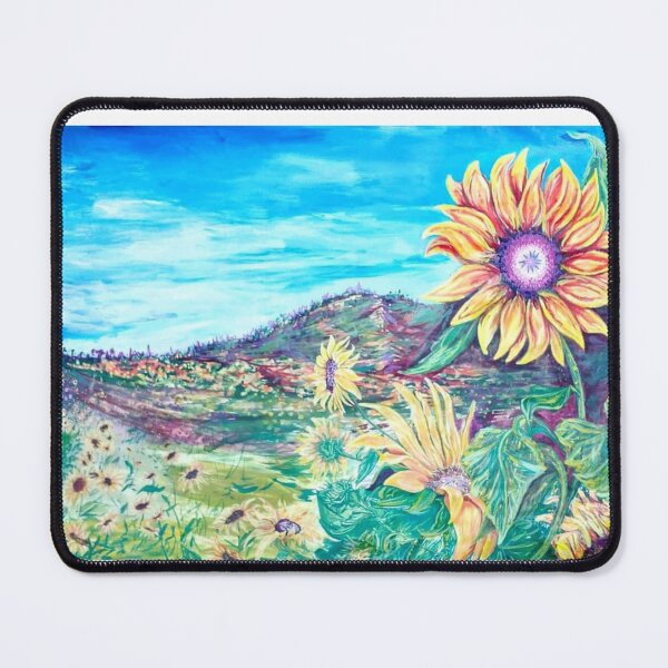Item preview, Sunflower fields designed and sold by greenrivergypsy.