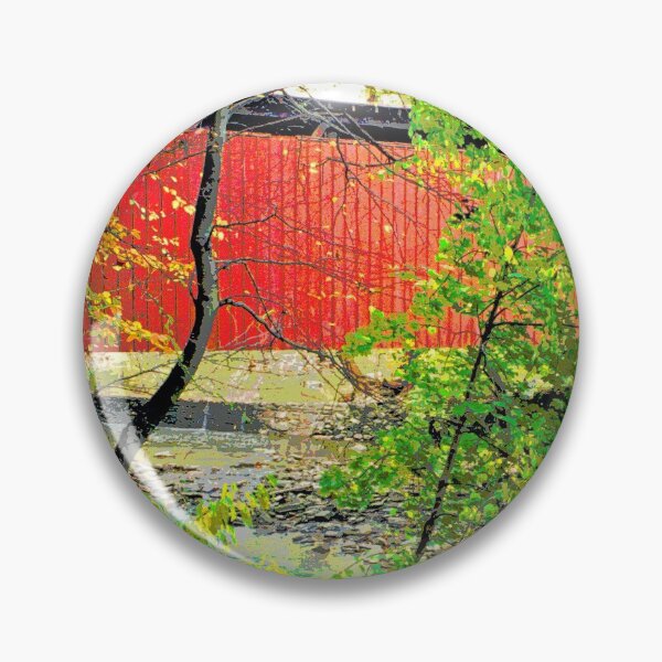 Item preview, Covered Bridge, Fairmount Park, Philadelphia designed and sold by AMacGPhilly.