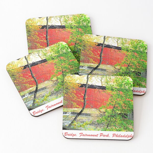 Item preview, Covered Bridge, Fairmount Park, Philadelphia designed and sold by AMacGPhilly.