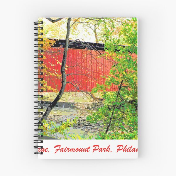 Item preview, Covered Bridge, Fairmount Park, Philadelphia designed and sold by AMacGPhilly.