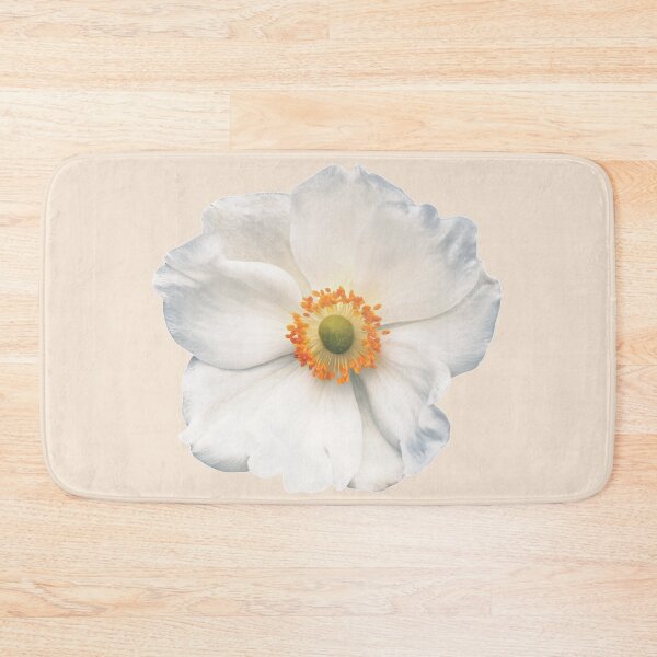 Item preview, Single stunning white anemone flower for calmness. designed and sold by Trianglegreen.