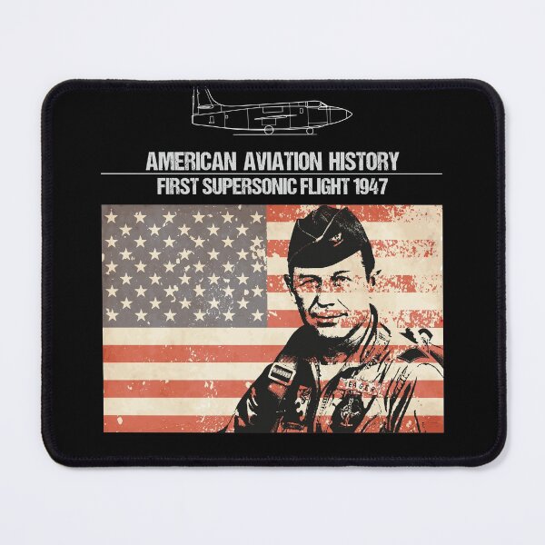 Item preview, Bell x-1 Chuck Yeager Supersonic Flight Patriotic Anniversary Shirt designed and sold by stearman.