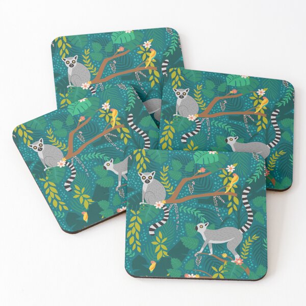 Item preview, Lémures en una selva verde azulado designed and sold by latheandquill.