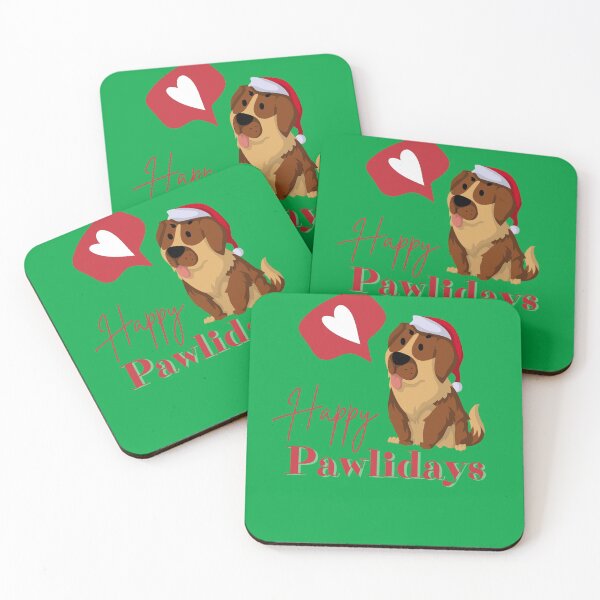 Item preview, Happy pawlidays designed and sold by Lovedigitalart.