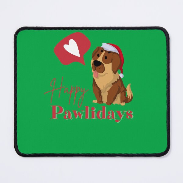 Item preview, Happy pawlidays designed and sold by Lovedigitalart.
