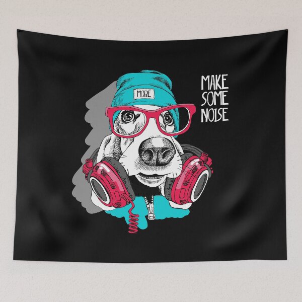 Item preview, Make some noise Dog Style designed and sold by yassineddy.