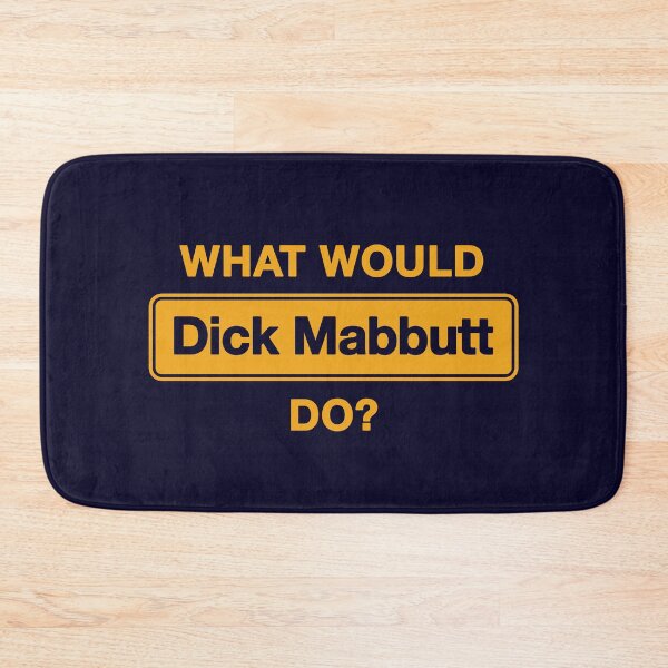 Item preview, What Would Dick Mabbutt Do? designed and sold by Yipptee Shirts.