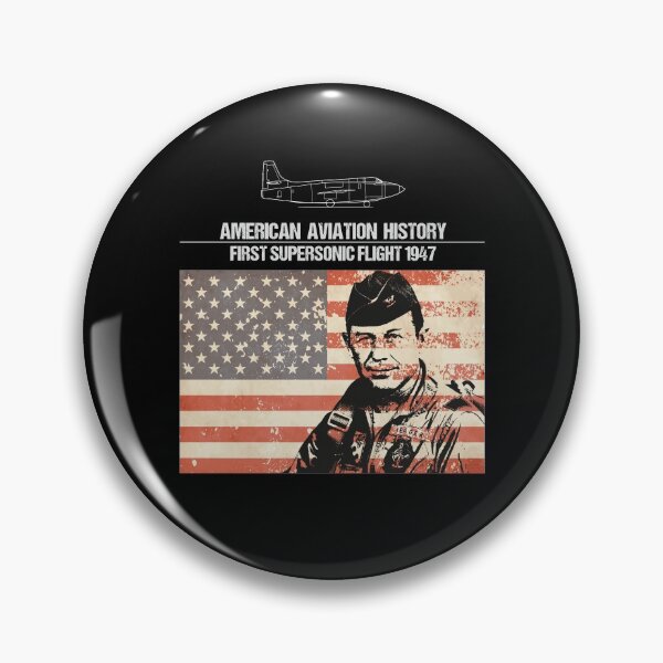 Item preview, Bell x-1 Chuck Yeager Supersonic Flight Patriotic Anniversary Shirt designed and sold by stearman.