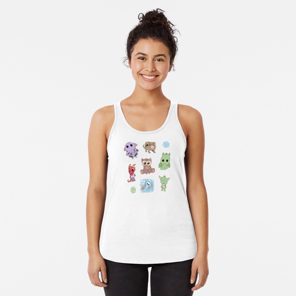 Item preview, Racerback Tank Top designed and sold by sunburstrpg.