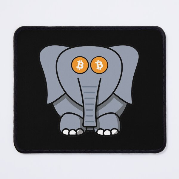 Item preview, Bitcoin Elephant designed and sold by GraffitiSoup.
