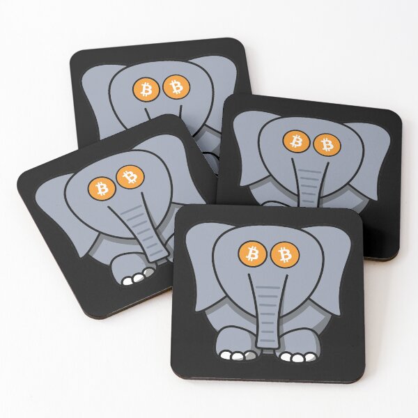 Item preview, Bitcoin Elephant designed and sold by GraffitiSoup.