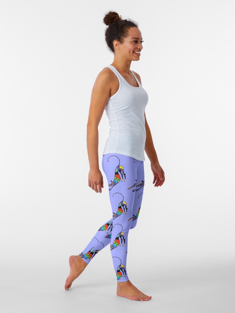 Thumbnail 2 of 5, Leggings, Kaleidoscope Bowdown designed and sold by RichSkipworth.