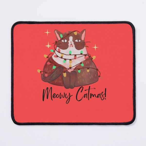 Item preview, Meowy Catmas designed and sold by Lovedigitalart.