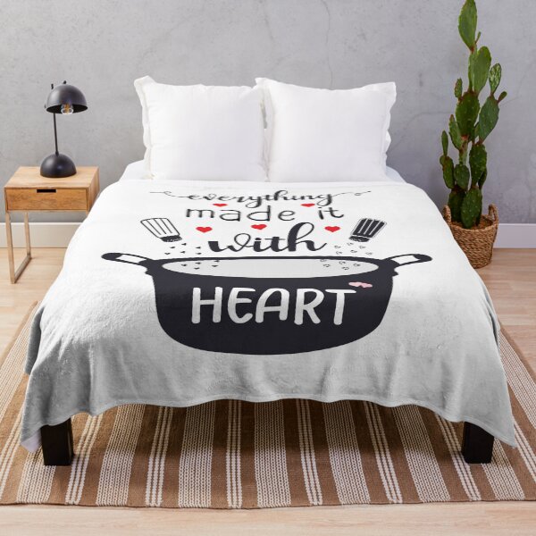 Item preview, make it with heart, gift for cooker, gift for chef, valentine gift designed and sold by NineJuly.