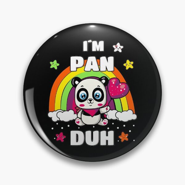 Item preview, Pansexual I'm a Pan Duh LGBT Transsexual Panda Bear designed and sold by TheAplus.
