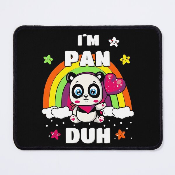 Item preview, Pansexual I'm a Pan Duh LGBT Transsexual Panda Bear designed and sold by TheAplus.