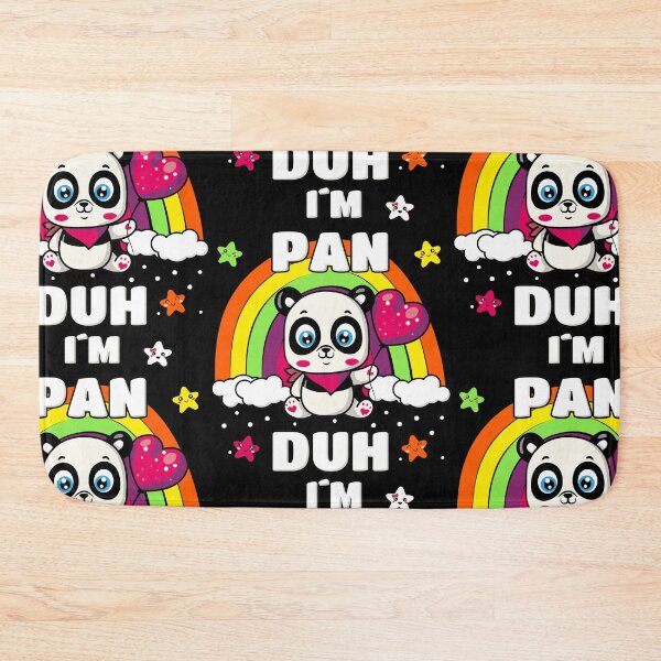 Item preview, Pansexual I'm a Pan Duh LGBT Transsexual Panda Bear designed and sold by TheAplus.
