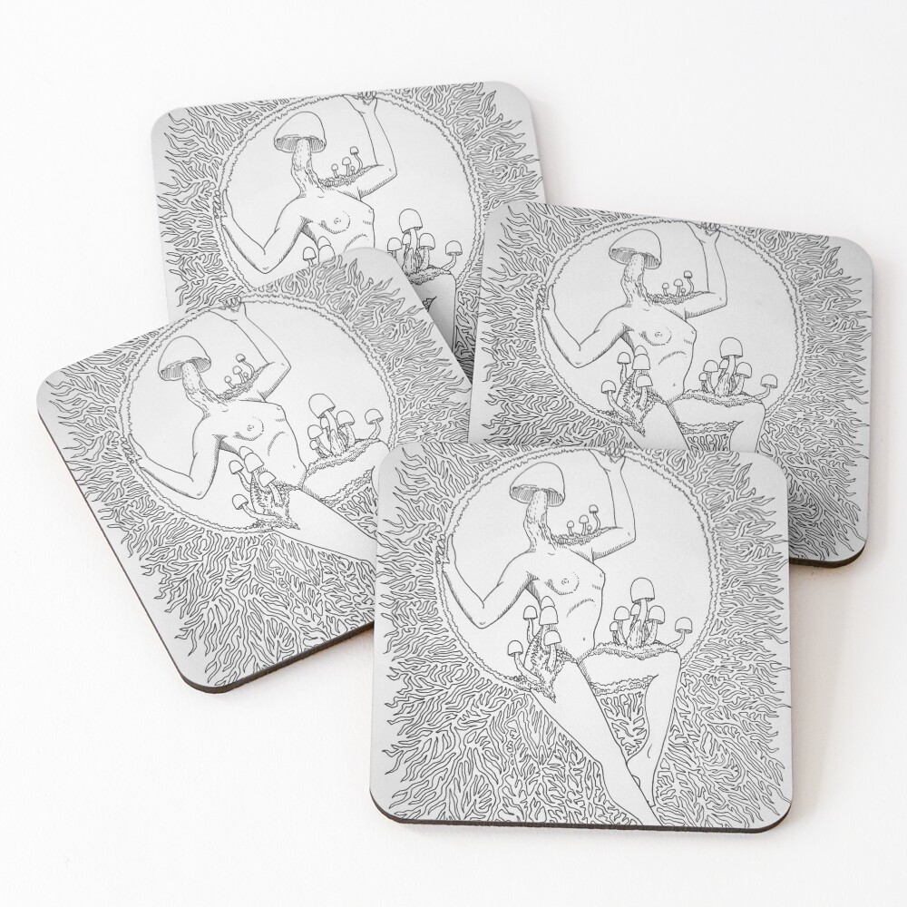Item preview, Coasters (Set of 4) designed and sold by Rabbitfool.