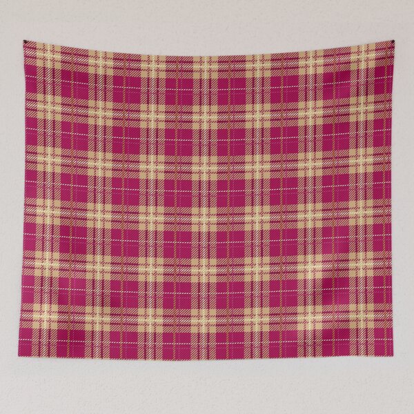 Item preview, Hot pink tartan plaid pattern designed and sold by RSDigitalPrintDesign.