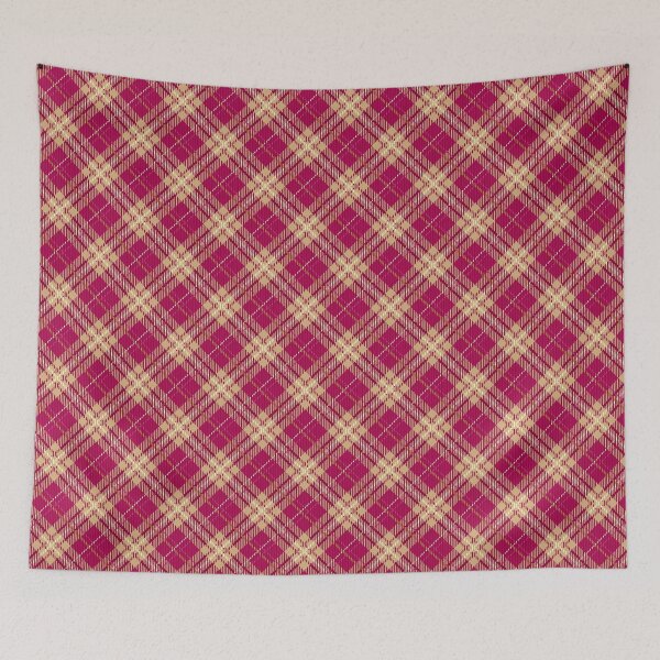 Item preview, Hot Pink check stripes tartan plaid pattern designed and sold by RSDigitalPrintDesign.