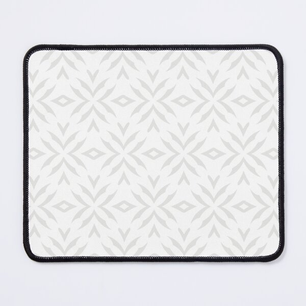 Item preview, Pale Gray and White Abstract Flower Pattern Pairs Dulux 2022 Popular Colour Sloe Flower designed and sold by ColorOfTheYears.