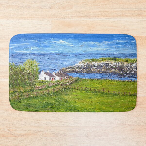 Item preview, Cottages at Moelfre on Anglesey designed and sold by MickArt1.