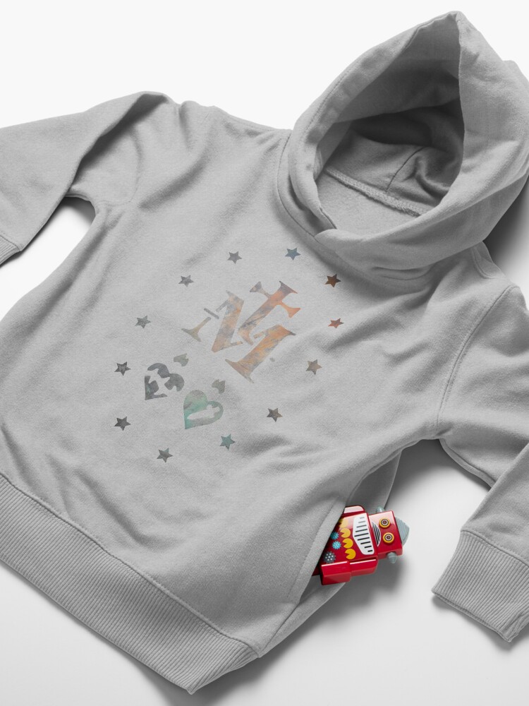 Alternate view of Miraculous Medal (Médaille miraculeuse) Medal of Our Lady of Grace Toddler Pullover Hoodie