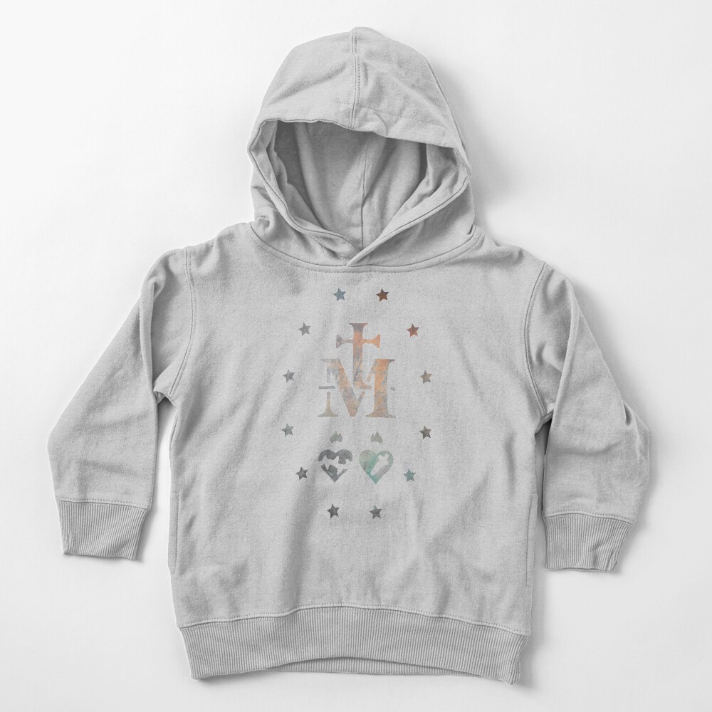 Miraculous Medal (Médaille miraculeuse) Medal of Our Lady of Grace Toddler Pullover Hoodie