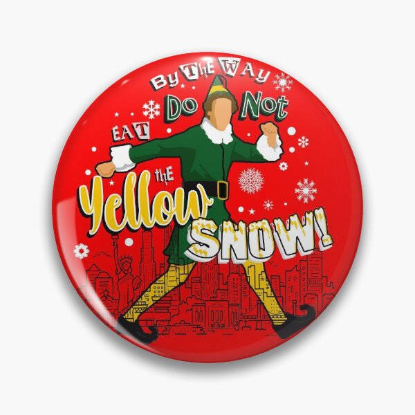 Item preview, Do Not Eat The Yellow Snow Buddy The Elf designed and sold by Alema Art.