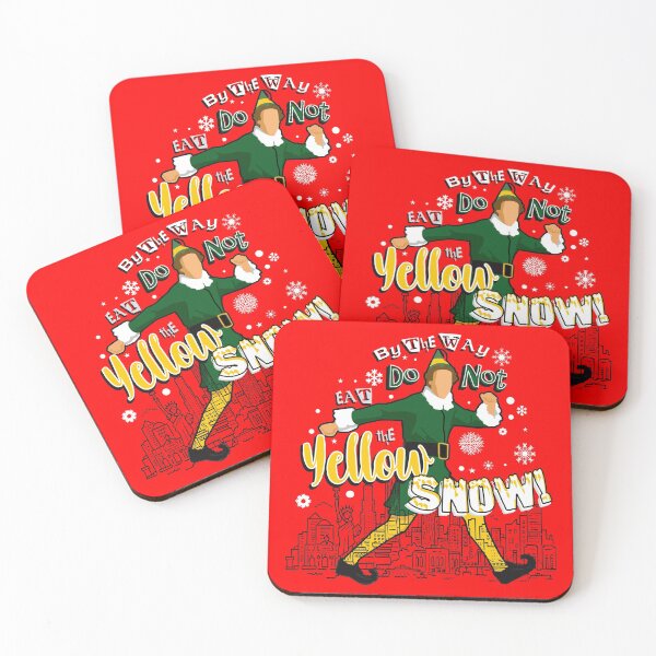 Item preview, Do Not Eat The Yellow Snow Buddy The Elf designed and sold by Alema Art.