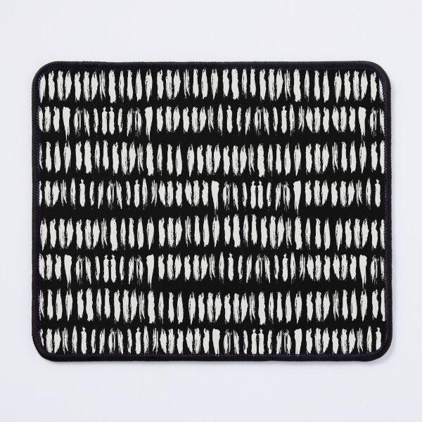 Item preview, Black and Pale Gray Vertical Stripe Dash Lines Pattern Pairs Dulux 2022 Popular Colour Sloe Flower designed and sold by ColorOfTheYears.