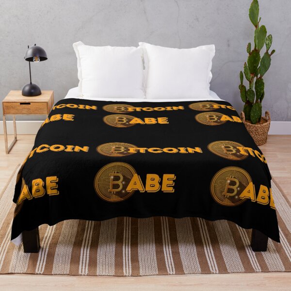Item preview, Bitcoin Babe-Black Background designed and sold by Trendi61.