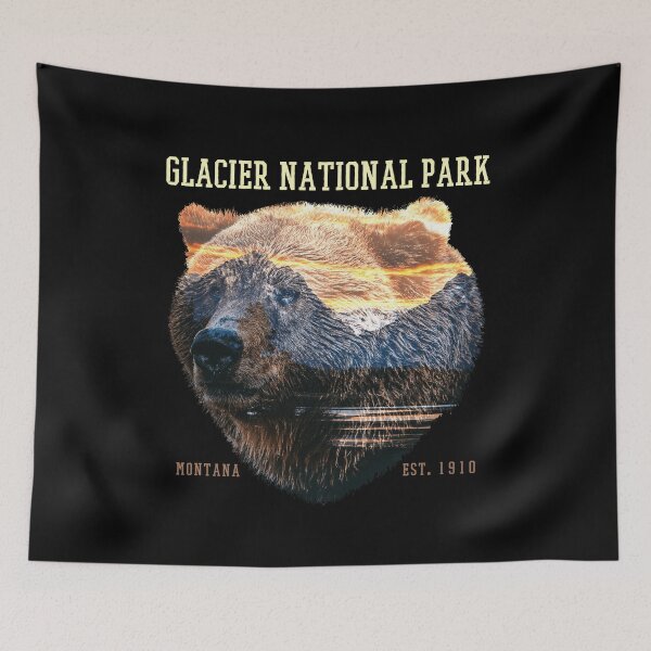 Item preview, Glacier National Park designed and sold by MizzKarizmah.