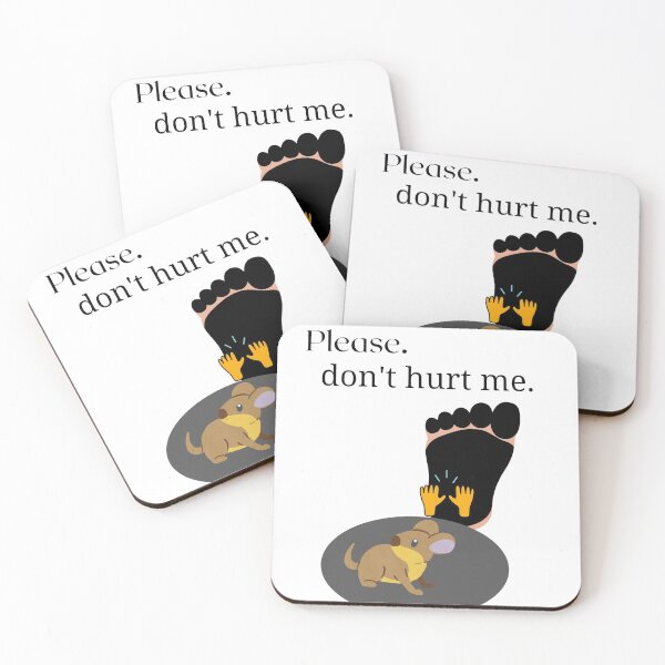 Item preview, please don't hurt me designed and sold by BRTSHA88.