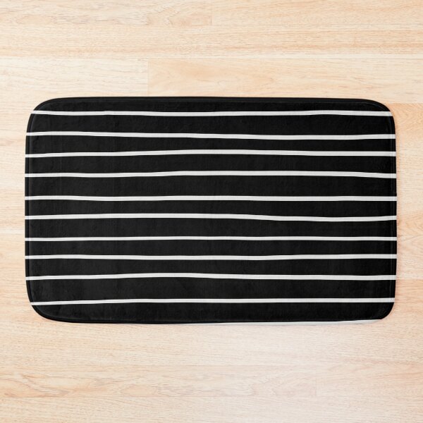 Item preview, Black and Pale Gray Horizontal Line Pattern Pairs Dulux 2022 Popular Colour Sloe Flower designed and sold by ColorOfTheYears.