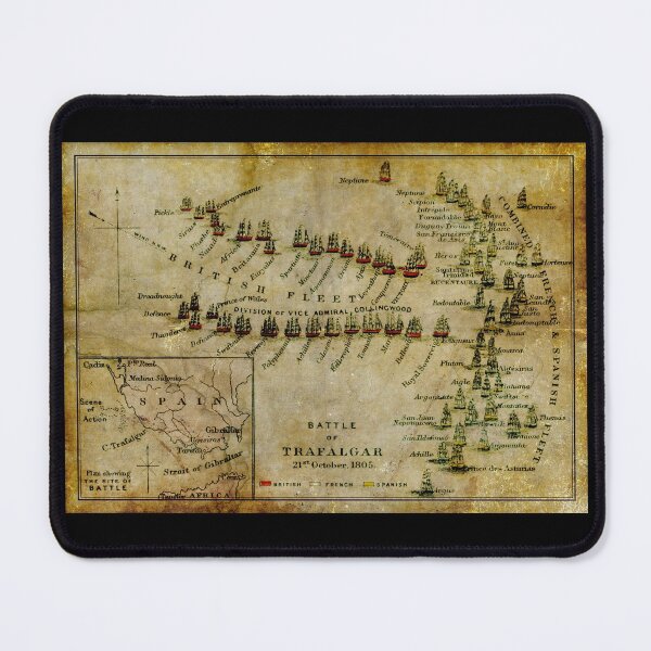 Item preview, Battle of Trafalgar - Attack Plan designed and sold by moviemaniacs.