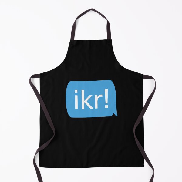 Item preview, ikr! - I know right! text message chat bubble design designed and sold by MintGubbins.
