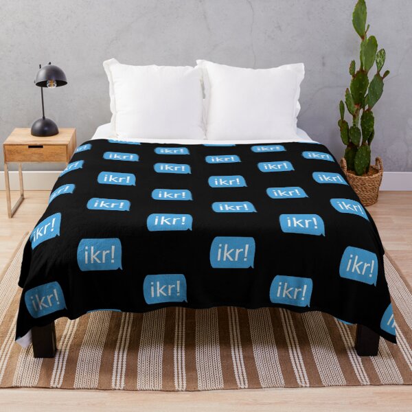 Item preview, ikr! - I know right! text message chat bubble design designed and sold by MintGubbins.